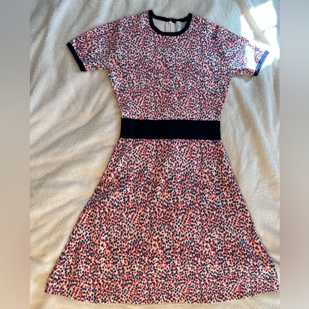 Carolina Herrera Virgin Wool A-Line Dress